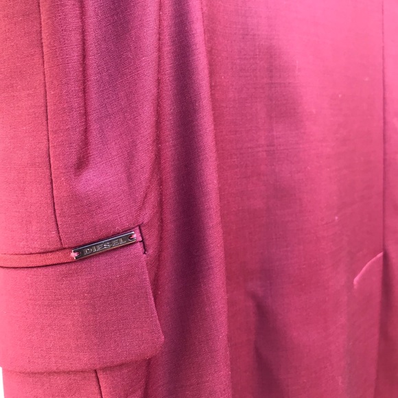 Diesel Maroon Blazer - Picture 6 of 11